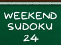 Joc Sudoku de Weekend 24 on-line