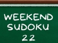 Joc Weekend Sudoku 22 on-line