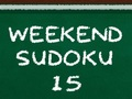 Joc Weekend Sudoku 15 on-line