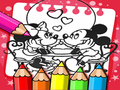 Joc Carte de Colorat cu Mickey Mouse on-line