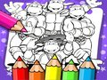 Joc Carte de colorat cu țestoasele ninja on-line