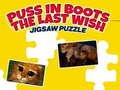 Joc Pisica în botine: Ultima dorință - puzzle on-line