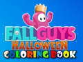 Joc Fall Guys Carte de Colorat de Halloween on-line