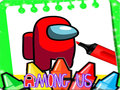 Joc Carte de colorat pentru Among Us on-line