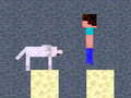 Joc Minicraft: Aventurile lui Steve și ale Lupului on-line