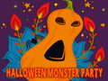 Joc Puzzle petrecerea monștrilor de Halloween on-line