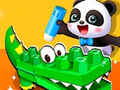Joc Puzzle cu Bebeluș Panda on-line