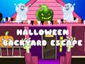 Joc Evacuare de Haloween din Grădină on-line