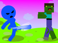 Joc Fuga Stickman de Zombie on-line