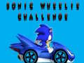 Joc Provocarea Sonic Wheelie on-line