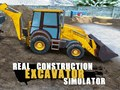 Joc Simulator Real de Excavator de Construcție on-line