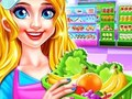 Joc Curățenie în Supermarket pentru Fete on-line