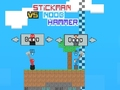 Joc Stickman vs Noob Ciocan on-line