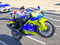 Joc Joc de curse cu biciclete de poliție on-line