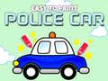 Joc Ușor de Pictat Mașină Poliție on-line