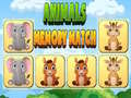 Joc Joc de Memorie cu Animale on-line