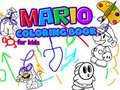 Joc Carte de Colorat Mario pentru Copii on-line