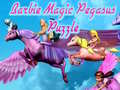 Joc Puzzle Barbie: Pégas Magic on-line