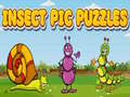 Joc Puzzle cu imagini de insecte on-line