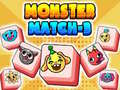 Joc Monstru Match-3 on-line