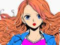 Joc Carte de Colorat Anime on-line