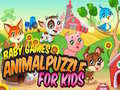 Joc Jocuri pentru Bebeluși: Puzzle cu Animale pentru Copii on-line