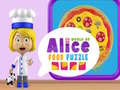 Joc Lumea lui Alice: Puzzle cu Mâncare on-line