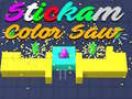 Joc Stickman Fierăstrău Colorat on-line