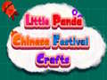 Joc Micul Panda Meșteșuguri Chinezesc de Festival on-line