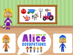 Joc Lumea ocupațiilor lui Alice on-line