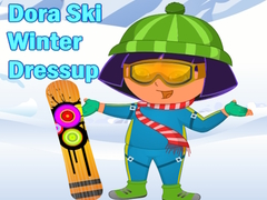 Joc Dora Ski: Îmbrăcăminte de Iarnă on-line