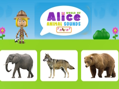 Joc Lumea sunetelor animalelor lui Alice on-line