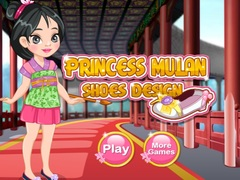 Joc Designul pantofilor prințesei Mulan on-line