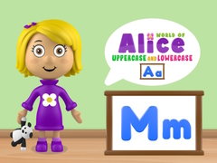 Joc Lumea lui Alice Litere Mari și Mici on-line