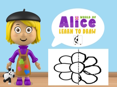 Joc Lumea lui Alice: Învață să desenezi on-line