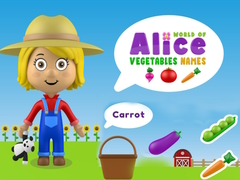 Joc Lumea Numele Legumelor lui Alice on-line