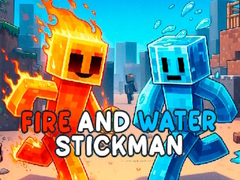 Joc Stickman Foc și Apă on-line