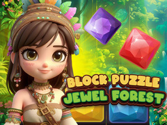 Joc Puzzle Blocuri Bijuterii Pădure on-line