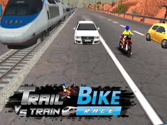 Joc Curse Moto Trail vs Tren on-line
