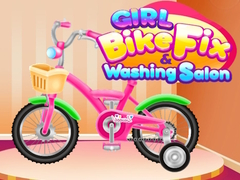 Joc Salon de spălare și reparare biciclete pentru fete on-line