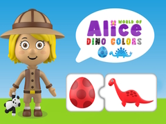 Joc Lumea Culoarilor Dino a lui Alice on-line