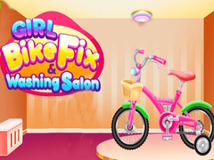 Joc Salone de Reparare și Spălare a Bicicletelor pentru Fete on-line