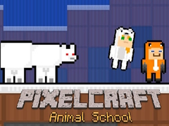 Joc Școala Animalelor PixelCraft on-line