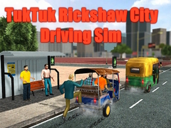 Joc Simulator de Conducere TukTuk Rickshaw în Oraș on-line
