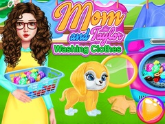 Joc Mama și Taylor Spală Haine on-line
