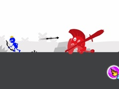 Joc Roșu și Albastru - Puzzle-urile Spionului Stickman on-line