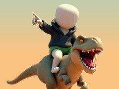 Joc Stickman. Arena Dinozaurilor on-line