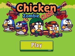 Joc Ciocnire de Zombi de Pui on-line