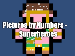 Joc Imagini pe Numere - Supereroi on-line