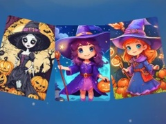 Joc Puzzle înfricoșător de Halloween on-line